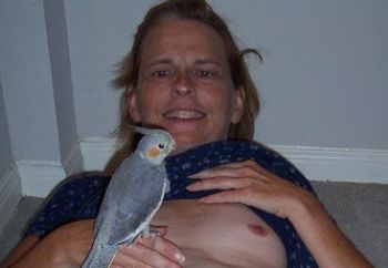 donna, the bird lady from alcatras