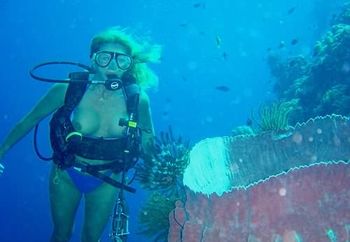 sharon - scuba diving #1