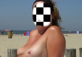 tanja topless at the beach