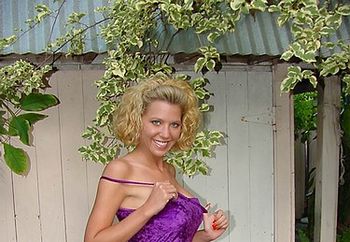 lindsey's purple dress