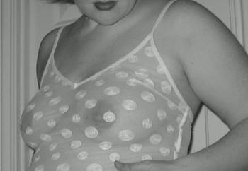 Pregnant & Horny B&w