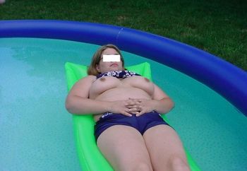 Wife In Pool