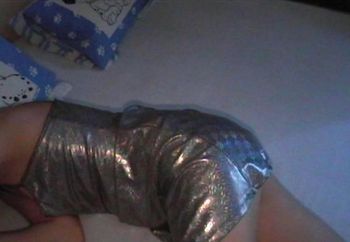 White Underwear, Silver Dress