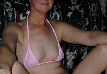 Wife In Pink Bikini