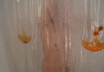 Carla In The Shower
