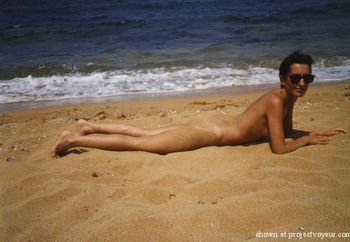 Tatiana at the beach