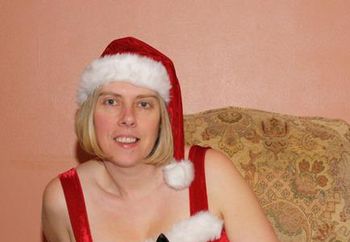 Sexylegs is Mrs Santa Part 1