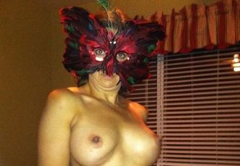 Masked wife. 