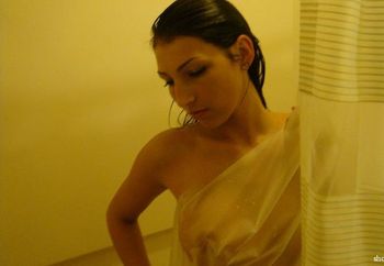 Seductive in the shower