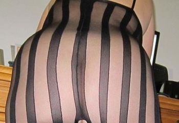 mature in a bodystocking