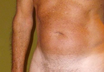 Posing in and out of my silk robe