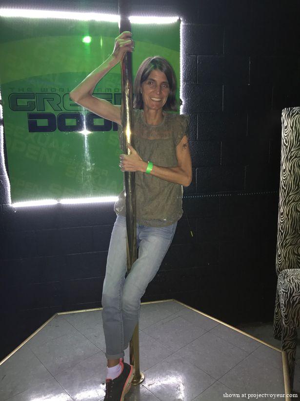 Skinny Becky stripping in Vegas  - image2