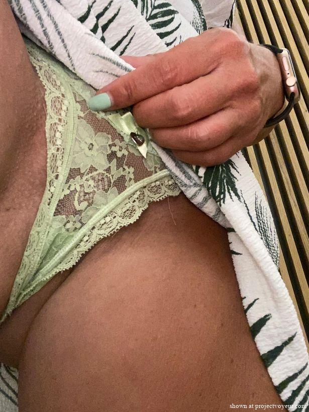 Flashing her things  - image1