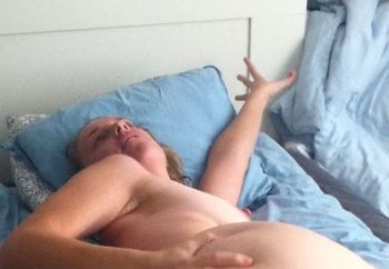 Spreading whore lusting for big cocks 