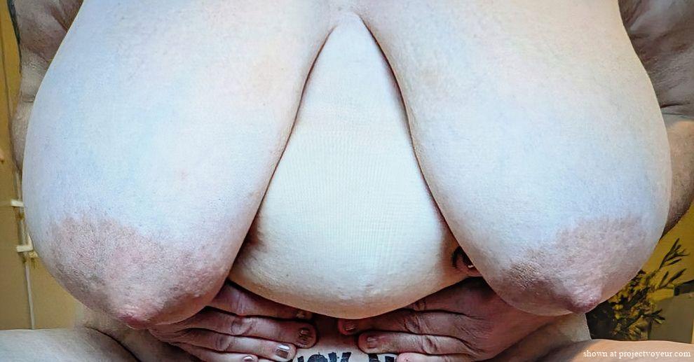 Do my big tits give you an erection? - image4