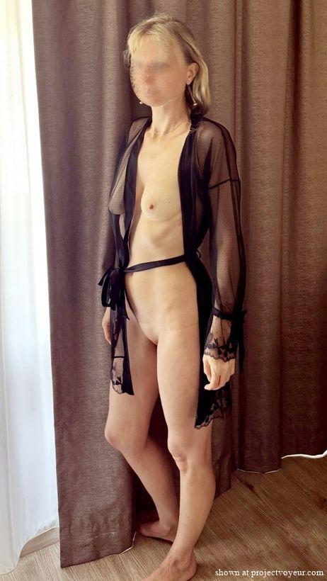In a peignoir  - image1
