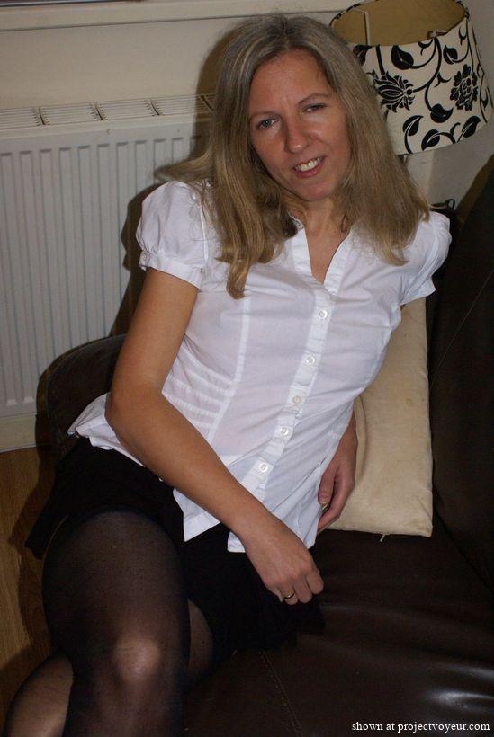 Michelle - Blouse, Skirt & Stockings - image2