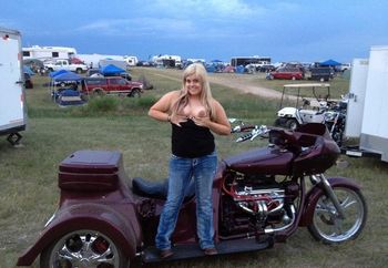 Flashing at Sturgis Motorcycle Rally