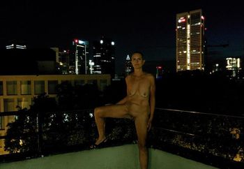 Nude in City