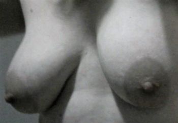 Toying with my tits