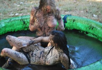 mud wrestling