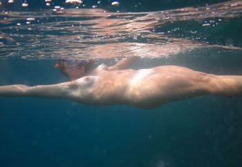 Underwater no-bikini show #2