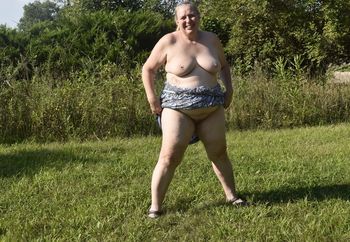 Posing on a hot day in Michigan