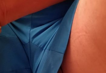 "Accidental" Upshorts Peeks