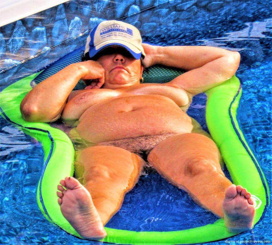 Angela In The Pool - image3