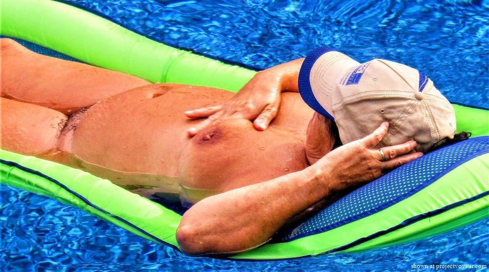 Angela In The Pool - image7