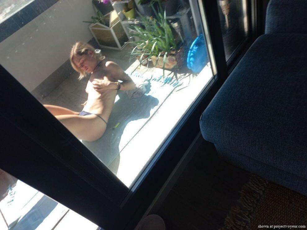 Raquel Spanish Slut Sun bathing - image6