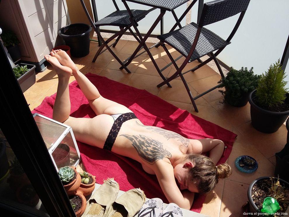 Spanish Slut Sun bathing ii - image2