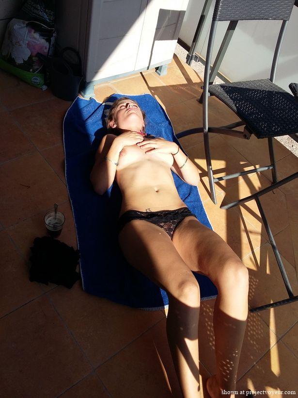 Spanish Slut Sun bathing ii - image4