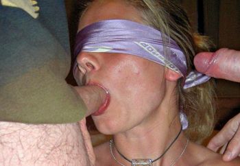 Horny Mich Blindfold