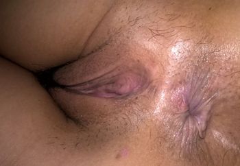 hairy wife close up