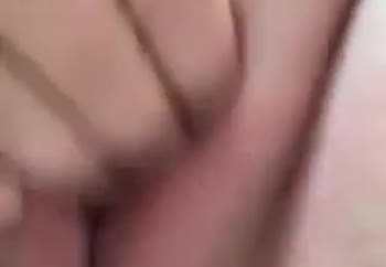 Girlfriend wanking again