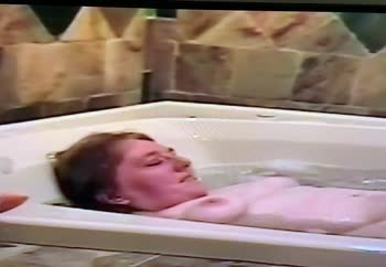 Tammy In the tub