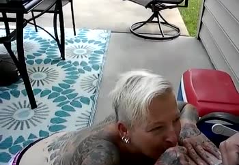 Crystal swallowing hubby
