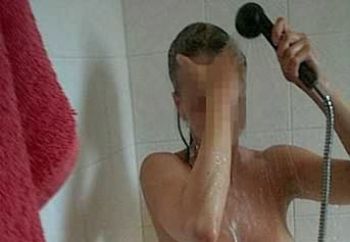 nice boobs in shower 2