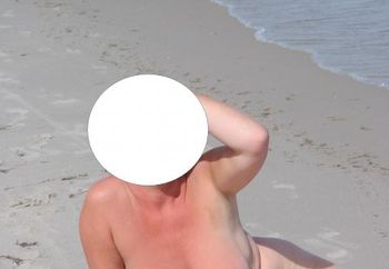 Wife On The Beach 4