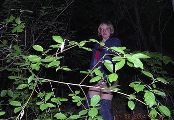 girls peeing in the wood