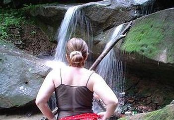jenna! waterfall