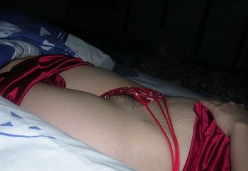 Wife Red Sexy Panties