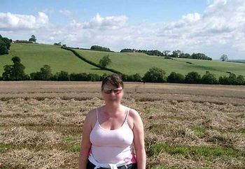 English Madam Out Walking