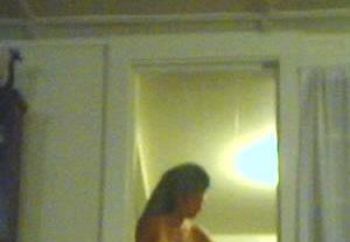 Wife Getting Out Of Shower