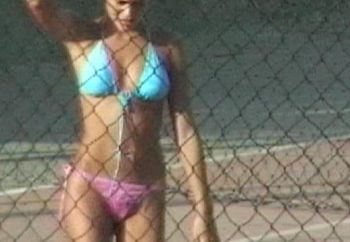 Bikini Babes By The Pool