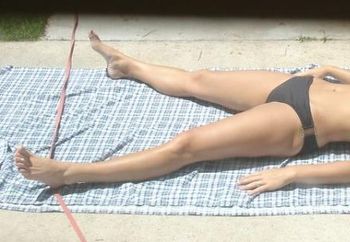 Friends Wife Tanning