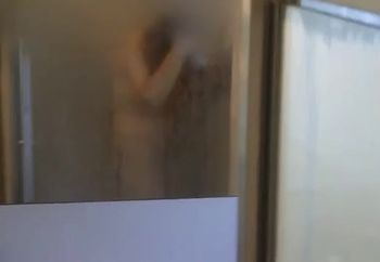 Titters voyeured in shower 2