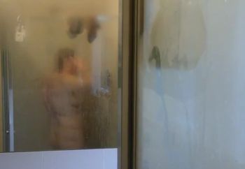 Mature Voyeured in the Shower