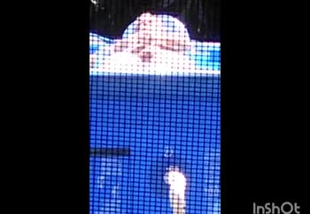 At the pool
